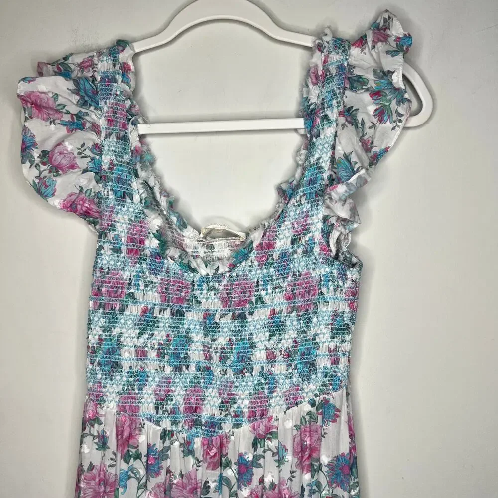 Love Shack Fancy Chessie Maxi Dress Size XS - Picture 6 of 7